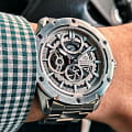 Orient RE-AV0A02S00B мужские часы застежка крупным планом
