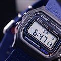 Casio Casio Collection W-59B-2A кварцевые мужские часы часы крупный план серый циферблата
