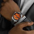 Seiko Seiko 5 Sports SRPK11K1  - задняя крышка сталь металл корпуса, япония часы