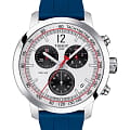 Tissot Tissot PRC 200 IIHF Special Edition T114.417.17.037.00 PRC 200 T1144171703700 кварцевые мужские часы белый циферблат, браслет каучук — вид спереди
