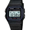 Casio Casio Collection F-91W-1  F-91W-1 кварцевые мужские часы   циферблат, браслет пластик — вид спереди