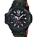 Casio Casio G-Shock GA-1100SC-3A GA GA-1100SC-3A электронные мужские часы черный циферблат, браслет пластик — вид спереди