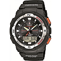 Casio Casio Illuminator SGW-500H-1B  SGW-500H-1B кварцевые мужские часы черный циферблат, браслет пластик — вид спереди