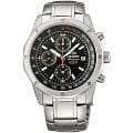 Orient Orient TD0X003B (FTD0X003B)  FTD0X003B кварцевые мужские часы черный циферблат, браслет 18-каратное желтое золото — вид спереди