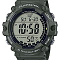 Casio Casio Collection AE-1500WHX-3AVDF (AE-1500WHX-3A)  AE-1500WHX-3A кварцевые мужские часы  циферблат, браслет пластик — вид спереди