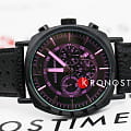 Jacques Lemans Jacques Lemans Sport 1-1645N,  австрия мужские часы на браслете кожаный боковой вид