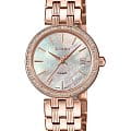 Casio Casio Sheen SHE-4060PG-4AUDF  SHE-4060PG-4AUDF кварцевые женские часы перламутровый циферблат, браслет нержавеющая сталь с ip-покрытием — вид спереди