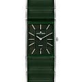 Jacques Lemans Jacques Lemans High Tech Ceramic 1-1939G  1-1939G кварцевые мужские часы зеленый циферблат, браслет сталь + pvd + керамика — вид спереди