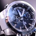 Casio Casio Edifice EQB-800D-1A, edifice япония мужские часы на браслете нержавеющая сталь боковой вид
