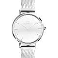 Daniel Wellington Daniel Wellington Petite Reflection Silver DW00100796  DW00100796 кварцевые женские часы серебристый циферблат, браслет нержавеющая сталь — вид спереди