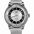 Aviator Aviator Douglas DC-3 V.3.32.0.247.5  V.3.32.0.247.5 механические мужские часы серый циферблат, браслет нержавеющая сталь — вид спереди