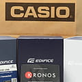 Casio Casio Edifice EF-527D-2A, edifice япония мужские часы на браслете нержавеющая сталь боковой вид