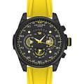 Lee Cooper Lee Cooper LC07432.657  LC07432.657 кварцевые мужские часы черный циферблат, браслет каучук — вид спереди