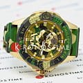 Philipp Plein Philipp Plein The Skull PWAAA0921 кварцевые мужские часы часы крупный план зеленый циферблата