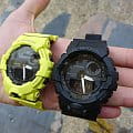 Casio Casio G-Shock GBA-800-9A мужские часы черный циферблат на запястье