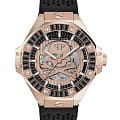 Philipp Plein Philipp Plein The Skull PWPFA0324  PWPFA0324 механические мужские часы цветной циферблат, браслет силикон — вид спереди