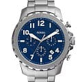 Fossil Fossil Bowman Chronograph FS5604  FS5604 кварцевые мужские часы синий циферблат, браслет нержавеющая сталь — вид спереди