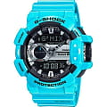Casio Casio G-Shock GBA-400-2C G-SQUAD GBA-400-2C электронные мужские часы серый циферблат, браслет пластик — вид спереди