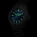 TAG Heuer TAG Heuer Aquaracer Professional 200 Solargraph WBP1182.BF0000 кварцевые мужские часы часы, крупный план синий циферблат