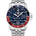 Luminox Luminox x Volition America Minuteman XS.0914.VOL  XS.0914.VOL кварцевые мужские часы  синий циферблат, браслет нержавеющая сталь 316l — вид спереди