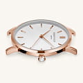 Rosefield Rosefield Pearl Edit RMRMR-R09  американские женские часы на браслете сталь с ip покрытием боковой вид
