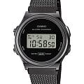 Casio Casio Vintage A171WEMB-1A  A171WEMB-1A кварцевые мужские часы   циферблат, браслет сталь с ip покрытием — вид спереди