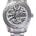 Orient Orient StarRE-BZ0001S0 (RE-BZ0001S00B)  RE-BZ0001S00B механические мужские часы синий циферблат, браслет нержавеющая сталь — вид спереди