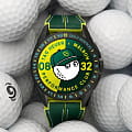 TAG Heuer TAG Heuer Connected Malbon Golf Edition SBR8A85.EB0338 электронные мужские часы часы крупный план  циферблата