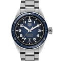 TAG Heuer TAG Heuer Autavia WBE5112.EB0173  WBE5112.EB0173 механические мужские часы синий циферблат, браслет нержавеющая сталь — вид спереди