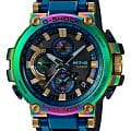 Casio Casio G-Shock Premium MTG-B1000RB-2A MTG MTG-B1000RB-2AER электронные мужские часы черный циферблат, браслет полимер — вид спереди