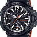 Casio Casio G-Shock GPW-2000-3A Premium GPW-2000-3A электронные мужские часы черный циферблат, браслет пластик — вид спереди