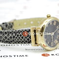 Anne Klein Anne Klein Leather 2246RGSN женские часы черный циферблат на запястье