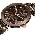 Rado Rado LaCoupole Diamonds R22242703,  швейцария женские часы на браслете высокотехнологичная керамика + нержавеющая сталь с pvd покрытием боковой вид