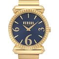  Versus Versace VSP1V1019  VSP1V1019 кварцевые женские часы синий циферблат, браслет сталь с ip покрытием — вид спереди