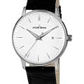 Jacques Lemans Jacques Lemans N-216A  N-216A кварцевые женские часы  белый циферблат, браслет кожаный — вид спереди