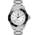 TAG Heuer TAG Heuer Aquaracer Professional 300 WBP231C.BA0626  WBP231C.BA0626 механические женские часы белый циферблат, браслет нержавеющая сталь — вид спереди