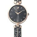 Swarovski Swarovski 5519315  5519315 кварцевые женские часы  серый циферблат, браслет сталь c pvd покрытием — вид спереди