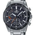 Casio Casio Edifice EFS-S580D-1A EFS EFS-S580DB-1A кварцевые мужские часы черный циферблат, браслет нержавеющая сталь — вид спереди