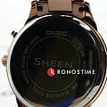 Casio Casio Sheen SHE-3047PG-5AUER  — детали корпуса и нержавеющая сталь
