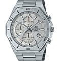 Casio Casio Edifice EFB-680D-7A  EFB-680D-7A кварцевые мужские часы серебристый циферблат, браслет нержавеющая сталь — вид спереди