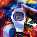 Casio Casio G-Shock DW-5600DN-7 мужские часы цветной циферблат на запястье