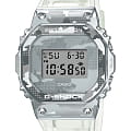 Casio Casio G-Shock GM-5600SCM-1 GM GM-5600SCM-1ER электронные мужские часы серебристый циферблат, браслет полимер — вид спереди