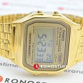 Casio Casio Vintage A158WETG-9A  — задняя крышка металл сталь корпуса японские часы