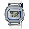 Casio Casio G-Shock GM-S5600LC-7DR (GM-S5600LC-7) GM GM-S5600LC-7 электронные женские часы серебристый циферблат, браслет полимер — вид спереди