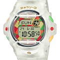 Casio Casio Baby-G BG-169HRB-7DR  BG-169HRB-7DR кварцевые женские часы  циферблат, браслет пластик — вид спереди