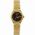 Orient Orient NQ1S001B (FNQ1S001B)  FNQ1S001B механические женские часы черный циферблат, браслет  — вид спереди