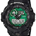 Casio Casio G-Shock GA-700MG-1A GA-700 GA-700MG-1AER электронные мужские часы зеленый циферблат, браслет полимер — вид спереди