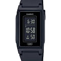 Casio Casio Collection LF-10WH-1DF (LF-10WH-1)  LF-10WH-1EF кварцевые женские часы черный циферблат, браслет пластик — вид спереди