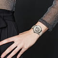 Rado Rado Diamaster Automatic Open Heart R14056935 механические женские часы часы крупный план перламутровый циферблата