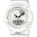 Casio Casio G-Shock GBA-800-7A G-SQUAD GBA-800-7A электронные мужские часы белый циферблат, браслет пластик — вид спереди